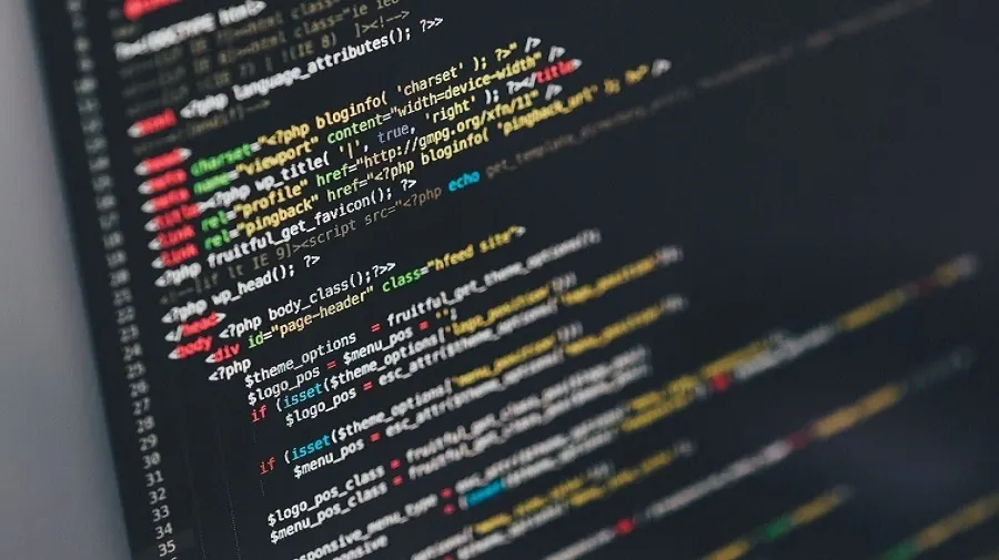 Website code being developed for a New Zealand business